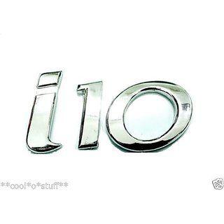 I-10 Logo - I10 MONOGRAM LOGO EMBLEM CHROME