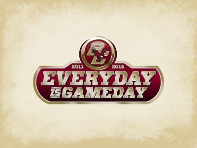 Gameday Logo - Boston College Gameday Logo v.2 by Seth Rexilius | Dribbble | Dribbble