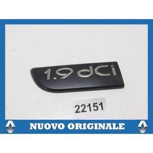 DCI Logo - COAT OF ARMS PLATE 1.9 DCI LOGO EMBLEM ORIGINAL RENAULT MEGANE ...