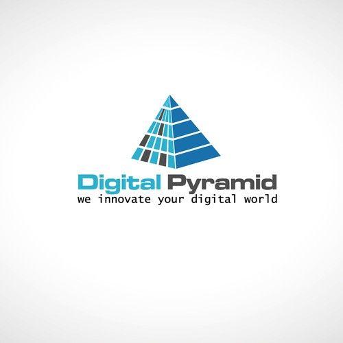 Prymaid Logo - create Digital Pyramid logo and future work | Logo design contest