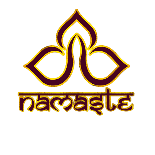 Namaste Logo - Namaste Indisches Restaurant Logo. Skin art. Logo restaurant