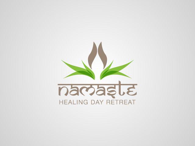 Namaste Logo - Logo Design for Namaste Healing Day Retreat. Design. Logo design