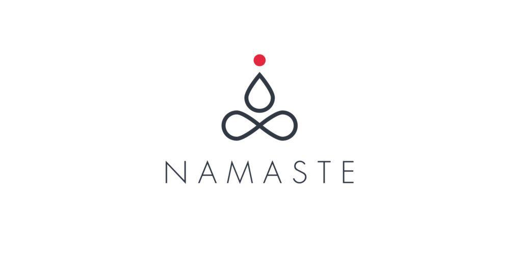 Namaste Logo - studio BUM Logos