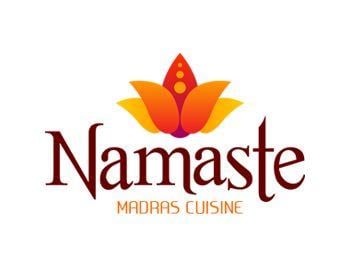 Namaste Logo - Logo design entry number 18 by bizarotrips | Namaste Madras Cuisine ...
