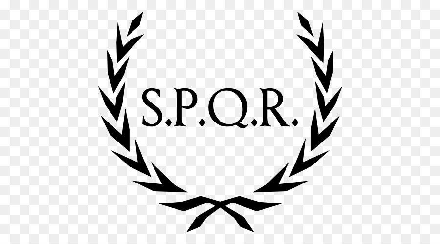 SPQR Logo - SPQR Ancient Rome Roman Republic T Shirt Aquila Png Download