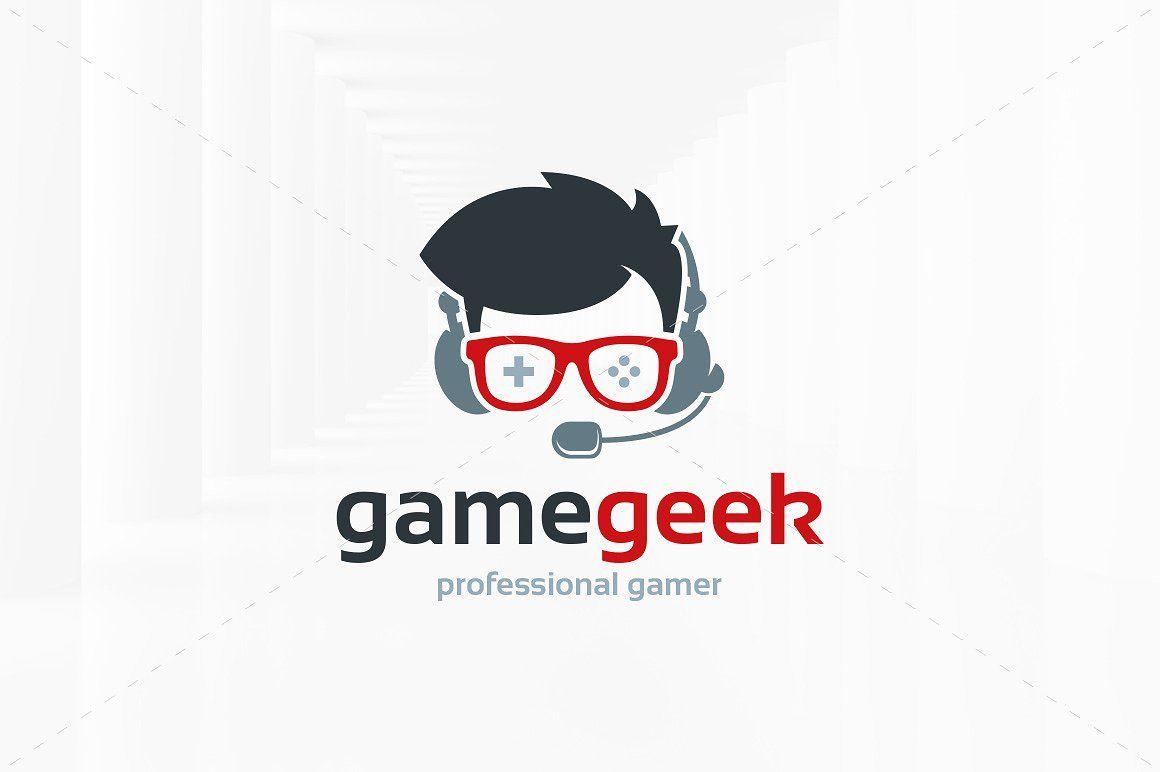 Geek Logo - Game Geek Logo Template