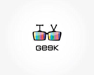 Geek Logo - TV Geek Designed