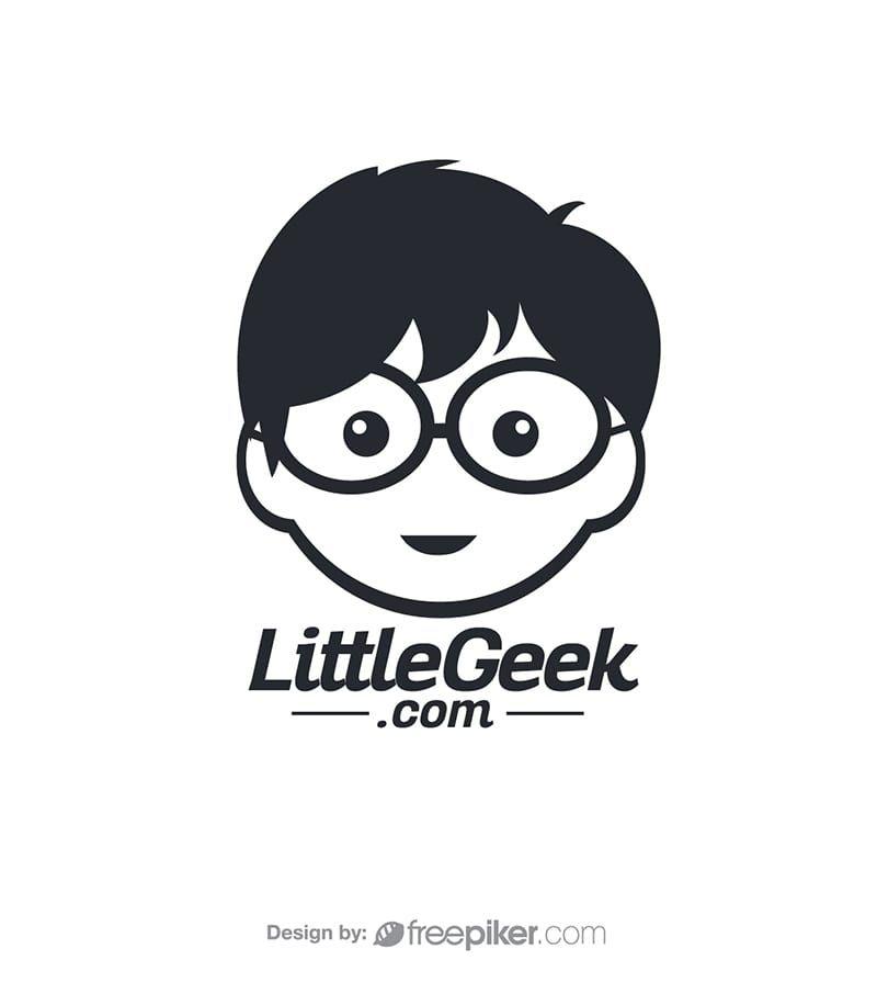 Geek Logo - Freepiker | little geek logo