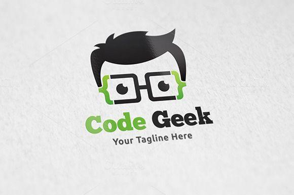 Geek Logo - Check out Code Geek - Logo Template by Martin-Jamez on Creative ...