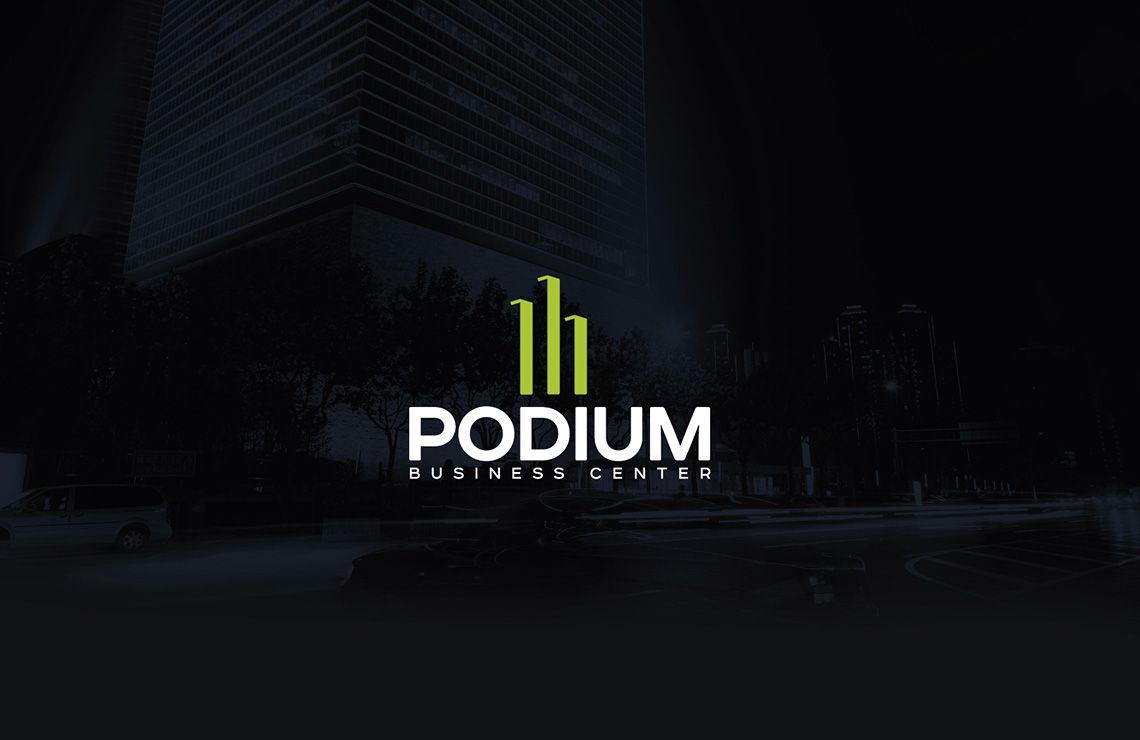 Podium Logo - Go Graphics Art - Podium Logo