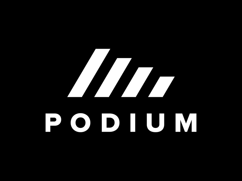 Podium Logo - Podium — Will Dove / Design & Illustration