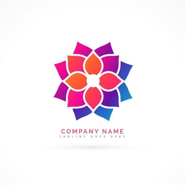 Nice Logo - Nice logo of a flower Vector | Free Download