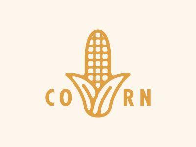 Corn Logo - Corn | double dribbble. | Logo design, Farm logo, Agriculture logo