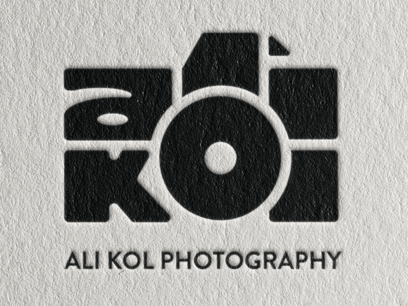 Kol Logo - Ali Kol Photography Logo by Ali Depsky | Dribbble | Dribbble