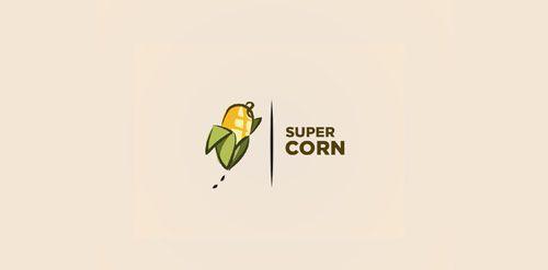 Corn Logo - Super Corn « Logo Faves | Logo Inspiration Gallery