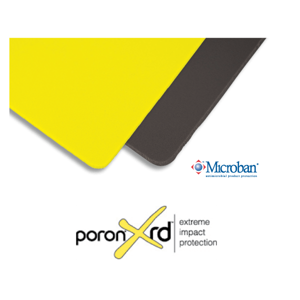 XRD Logo - Poron XRD - Abraded On One Side