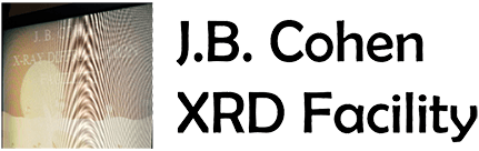 XRD Logo - SHyNE Resource. J. B. Cohen XRD Facility