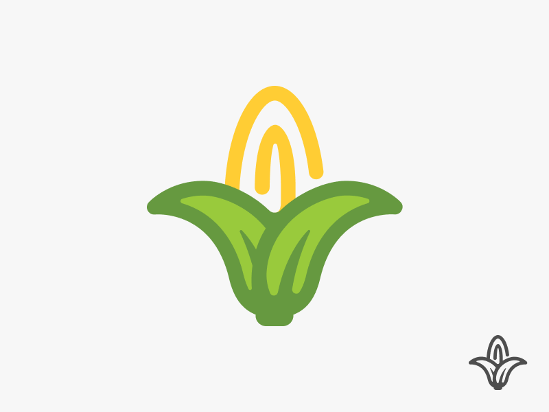 Corn Logo - Corn Attachment Logo