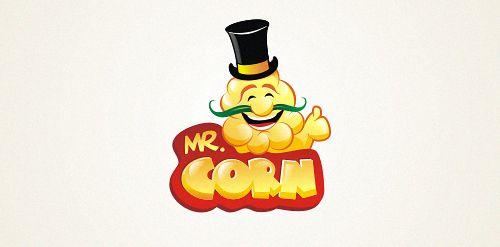 Corn Logo - Mr. Corn