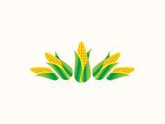 Corn Logo - best Water corn image. Juices, Brand identity