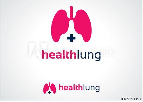 Lung Logo - Health Lung Logo Template Design Vector, Emblem, Design Concept ...