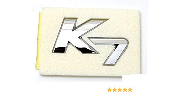 K7 Logo - Kia Cadenza K7 Letter Emblem Trunk Rear Chrome Tail Lid