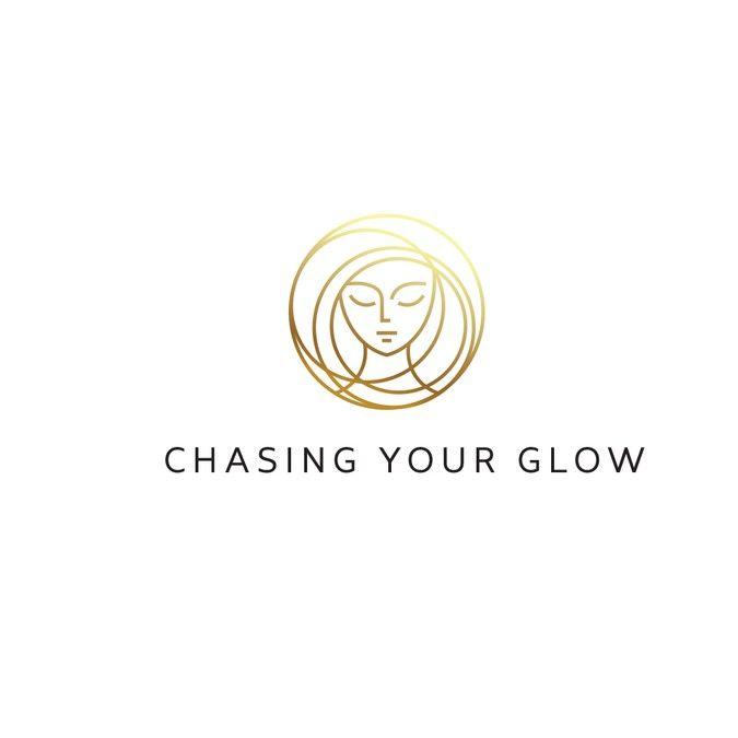 Glow Logo - Logo for Glowing Skin and Confidence- glow from within. NO FLOWERS