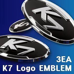 K7 Logo - K7 Logo Emblem 3ea Grille Trunk Steering Wheel For KIA 2011