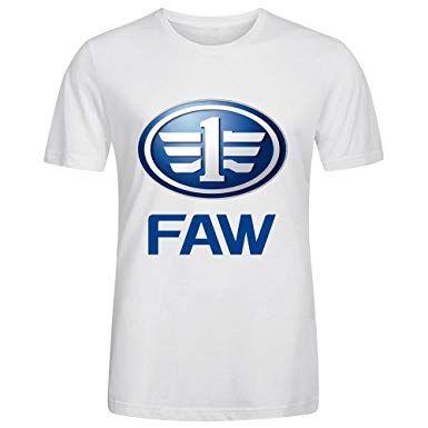 Faw Logo - FAW Logo Mens T-Shirt White: Amazon.co.uk: Clothing