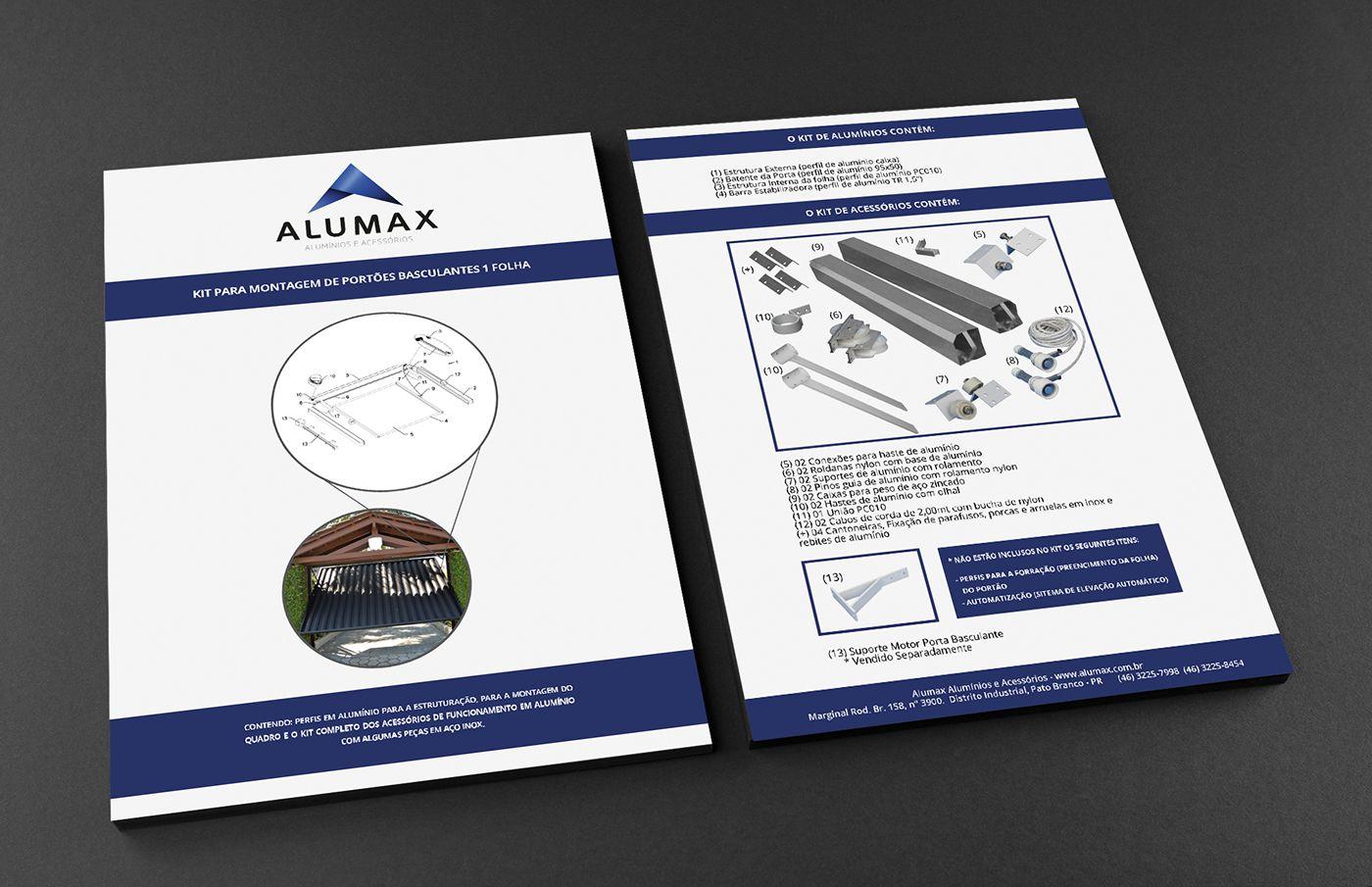 Alumax Logo - Flyer Empresarial Catalogo- Alumax