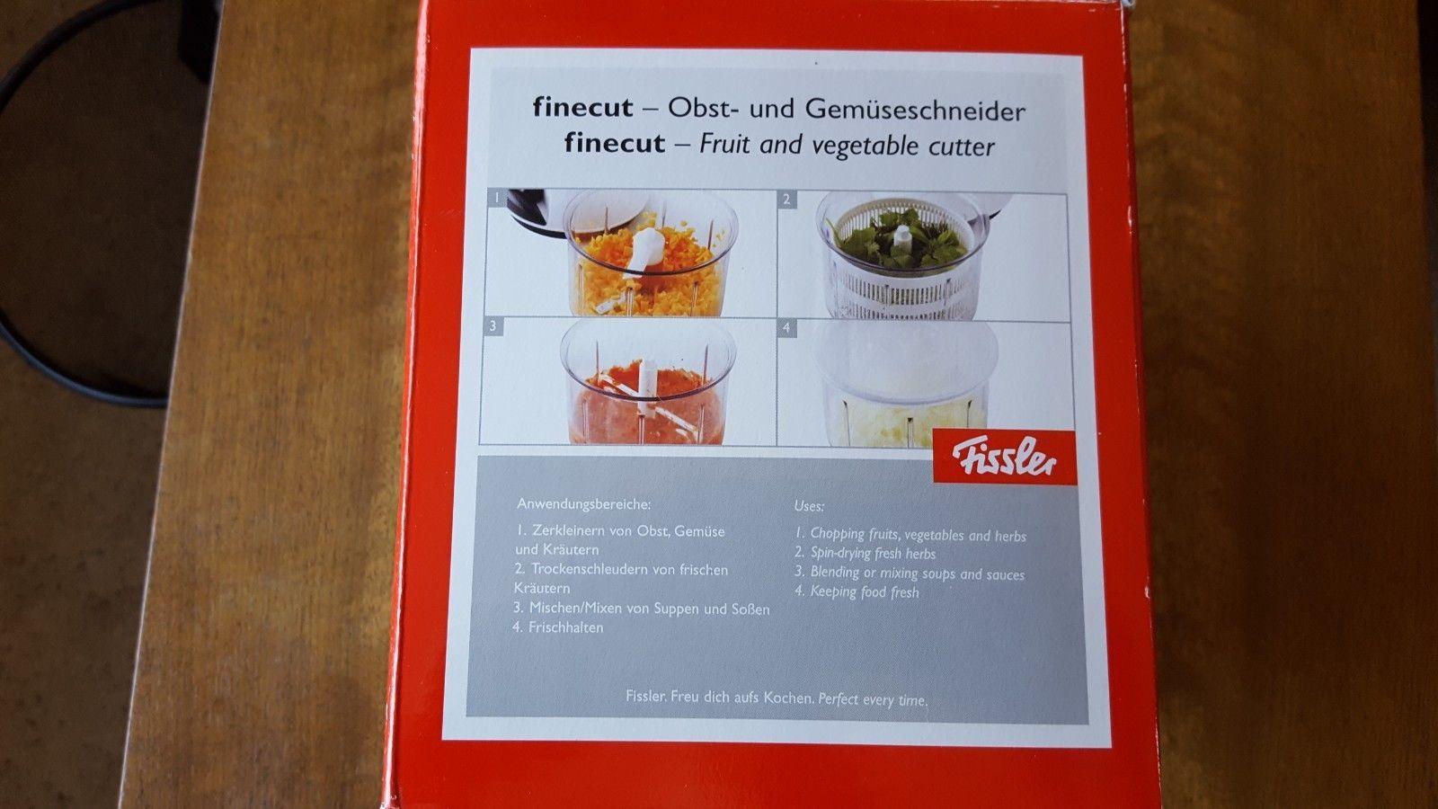 Fissler Logo - Fissler Finecut Fruit and Vegetable Chopper Manual Vegetable Slicer ...