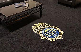 Specialty Logo - Custom Made High-Detail Logo Area Rug