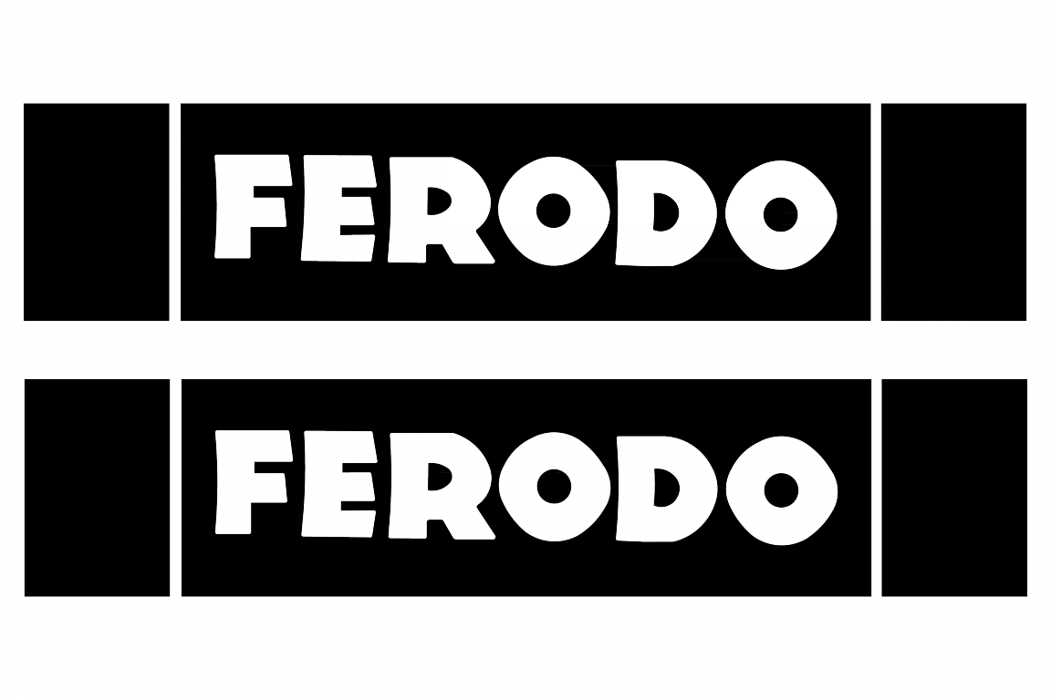 Ferodo Logo - Ferodo logo stickersChoose the color yourselfand select the size ...
