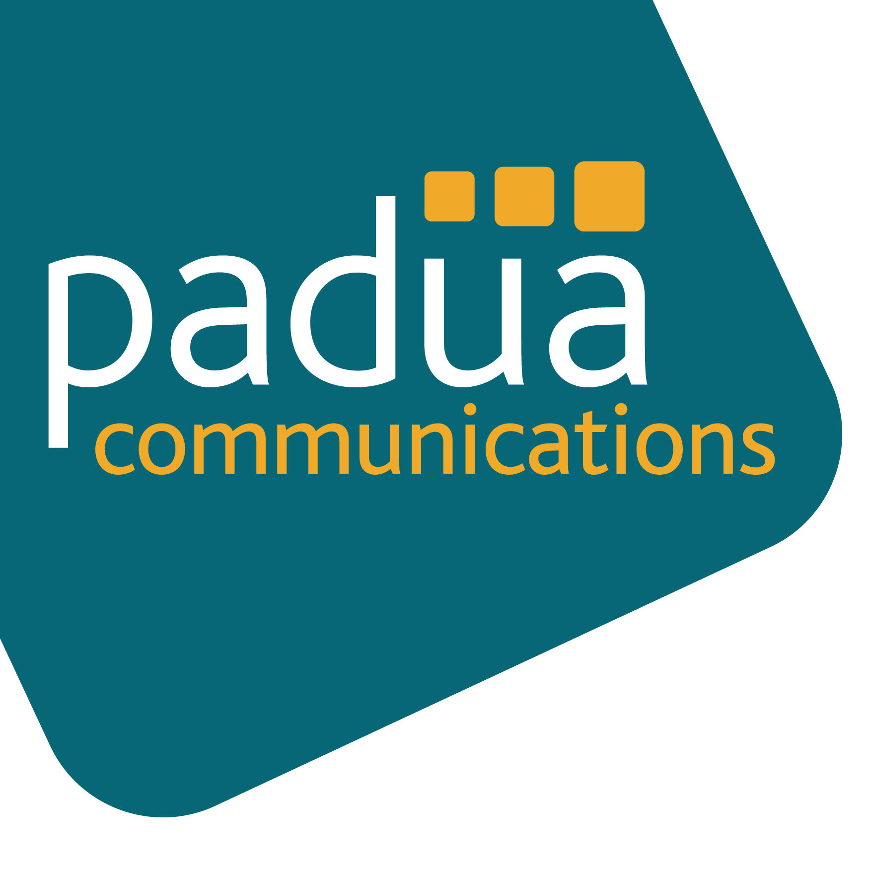 Communications Logo - Padua Communications: PR, marketing, content in Surrey & Hampshire