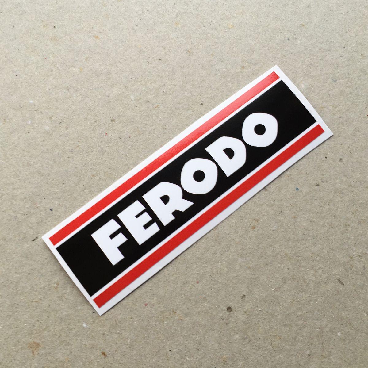 Ferodo Logo - Ferodo Vintage Logo Sticker by Car Bone FlatSix Design - Choice Gear