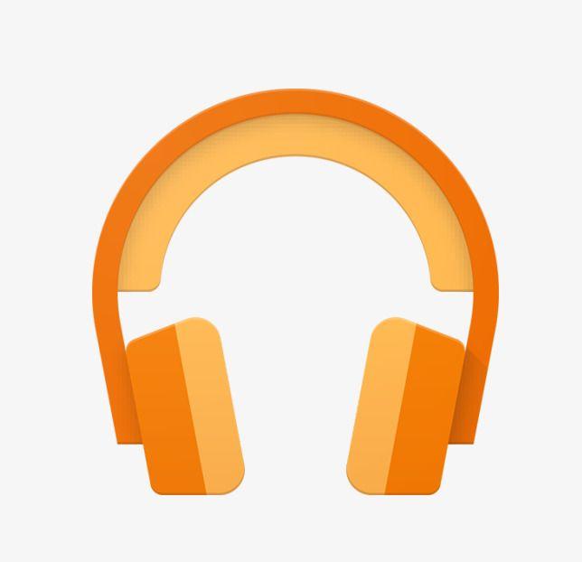 Headset Logo - Orange Headset Pictures Listen To Music Logo, Orange Clipart, Music ...