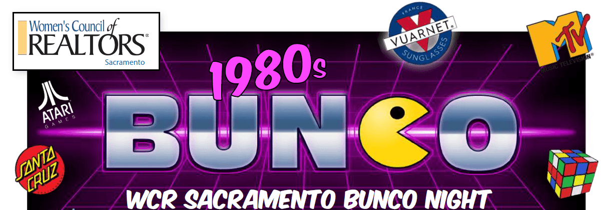 Bunco Logo - Women's Council of Realtors- Sacramento - 1980's Bunco Night (395752680)