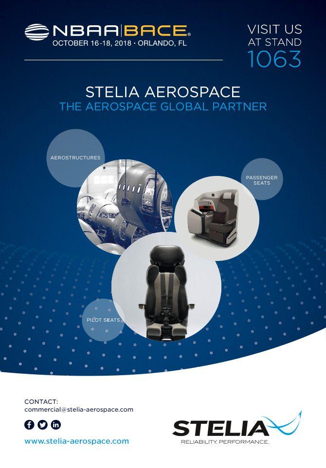 Stelia Logo - STELIA Aerospace At NBAA BACE Orlando