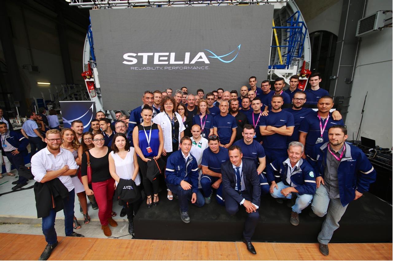 Stelia Logo - STELIA Aerospace celebrates the delivery of the first BelugaXL Upper