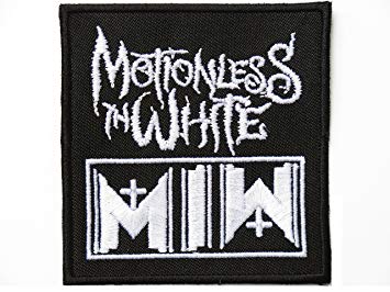 Miw Logo - Motion Less in White MIW Logo Iron on Sew on Embroidered Patch ...