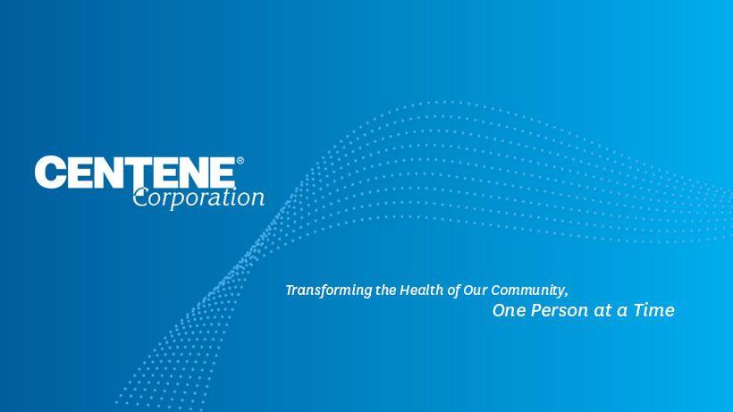 Centene Logo - Centene Corporation - AnnualReports.com