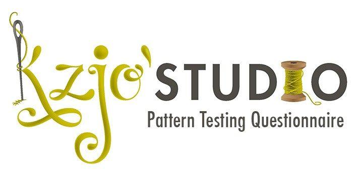 Kzjo Logo - Are you interested in being a Pattern Tester for KZJO'STUDIO sewing ...