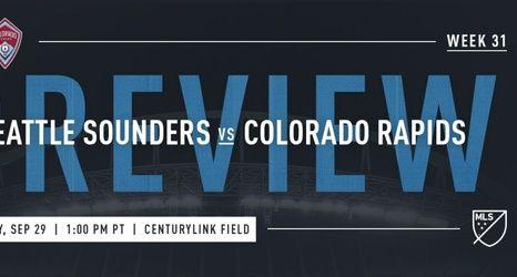 Kzjo Logo - INFOGRAPHIC: Seattle Sounders host Colorado Rapids in Week 31