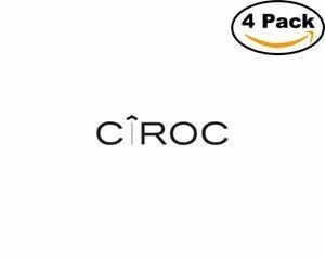 Ciroc Logo - ciroc logo 4 Stickers 4x4 Inches Sticker Decal