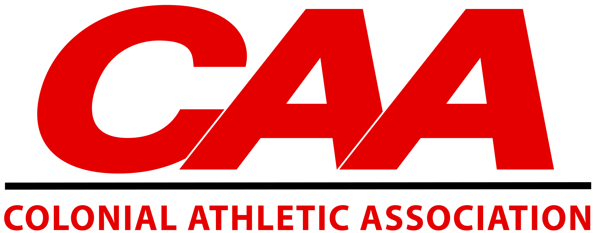 CAA Logo - CAA logo in Northeastern colors.svg