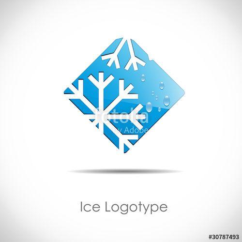 Ice Logo - Logo Ice on white background # Vector