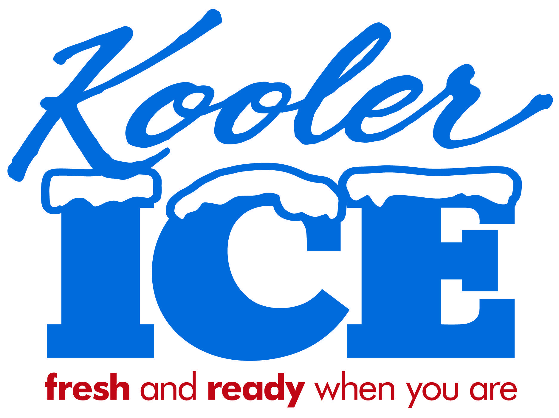 Ice Logo - Kooler Ice Logo - Kooler Ice Vending Machines - Ice Vending Machine ...