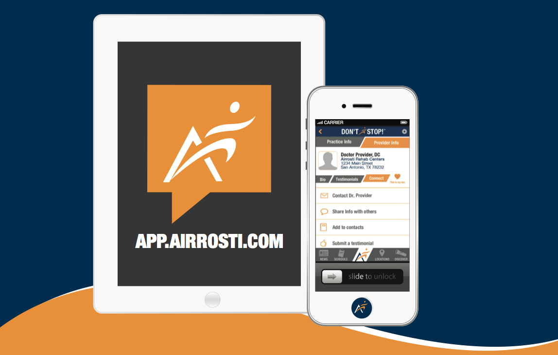 Airrosti Logo - Airrosti IPad and IPhone - Airrosti