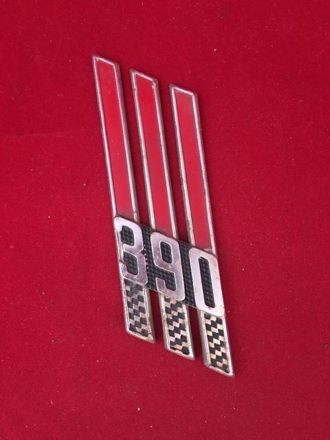 F100 Logo - NOS 1966 - 1969 Ford Galaxie F100 Pickup Fairlane 390 Fender Emblem ...