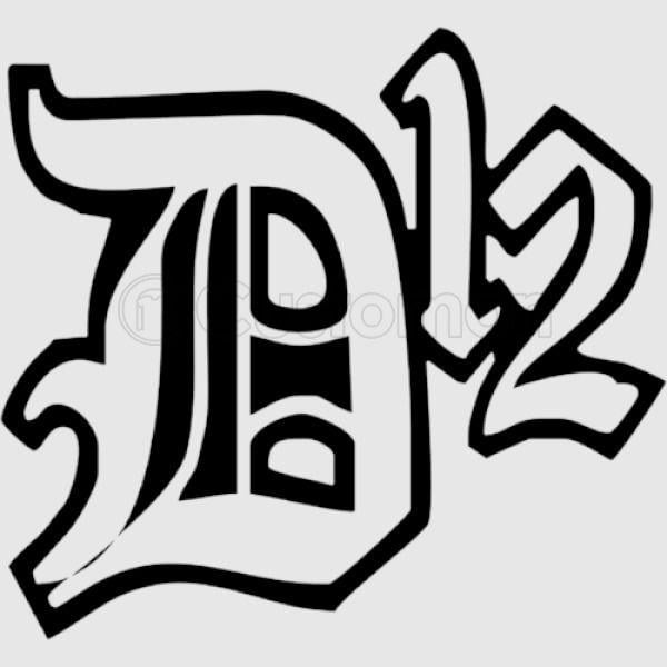 D12 Logo - D12 Rap Hip Hop Music Classic Logo Men's Tank Top